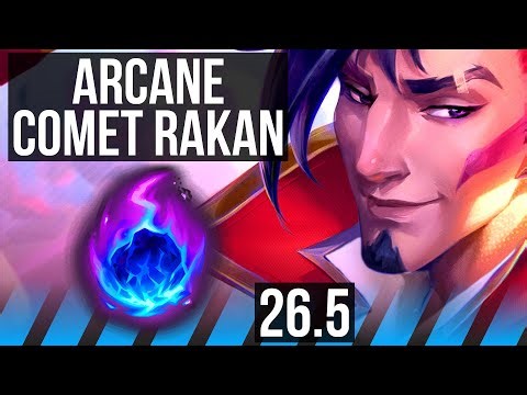 RAKAN vs AHRI (MID) | Arcane Comet, 12K damage | TR Challenger | 26.5