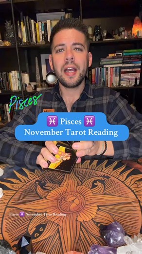 1.6K views · 59 reactions | Pisces ♓️ November Tarot Reading 2025 #tarot #tarotreader #zodiacsigns #november #pisces | Tipsy Tarot by Nick | Facebook