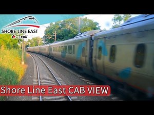 CT Rail's Shore Line East FULL RIDE from East of Old Saybrook to New Haven Union Station | CT Rail