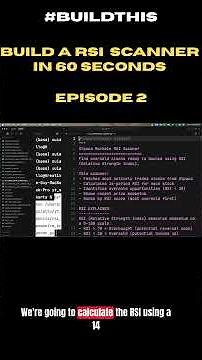 My 60-Second RSI Scanner Finds Oversold Opportunities #daytrading #stockscanner #RSI