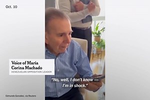 María Corina Machado, Venezuela Opposition Leader, Is Awarded Nobel Peace Prize