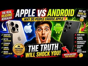 🍎 Why Do People Prefer Apple Devices Over Android? 🤖 | Apple vs Android Explained!