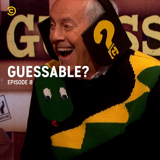 🗣 'You're absolutely smashing the f*** out of this Gyles!' 😂 Katy Wix and Gyles Brandreth face the frame as teammates Nick Helm and Sarah Kendall provide the clues in 'Where Am I?' 🌍 #Guessable continues Mondays at 9pm!❓ | Comedy Central UK