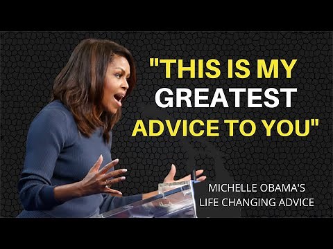 Choose What You Love Most - First Lady Michelle Obama Motivational Speech