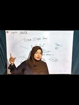 intermolecular Forces | Hydrogen Bonding | Ch#05 Liquids #sssorg #chemistry #entrytest #muet