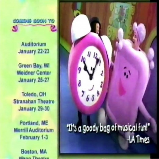Blue's Clues LIVE Is Back! It's Blue's Birthday Party!