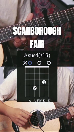 Học Đệm Scarborough Fair Trong Một Phút - Hướng Dẫn Chi Tiết