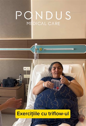 Exerciții cu Triflow pentru Recuperare Respiratorie