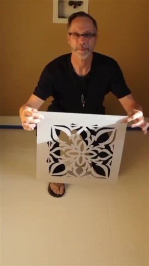 Have you ever thought about painting your tile floors? Huge shoutout to Greg from @cuttingedgestencils for this awesome tutorial! ✨STENCIL TIPS✨ Use a stencil brush when you are are using a stencil with small openings or for multicolor stenciling. Using a stencil brush works great for shading and also for tight edges and corners. >>> Pour your stencil paint onto a tray. Dip the stencil brush tip into the paint (only about 1/8