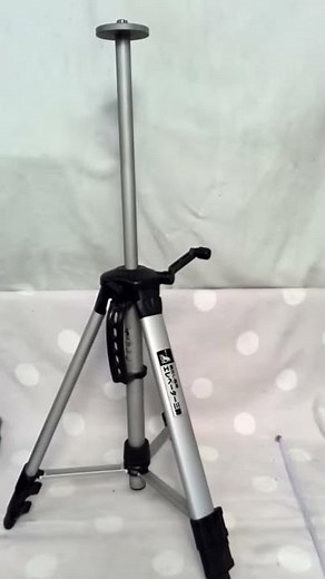 シンワ レーザー墨出し器用エレベーター三脚 ケース付き 脚部伸縮約41-90cm