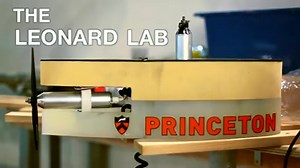 Princeton University undergraduates David Clifton '12 and David Heinz '12 spent the summer working in the lab of Naomi Ehrich Leonard on underwater autonomous vehicles. In this video they discuss their research -- ranging from testing MATLAB code to working in the machine shop -- on a test robot called "the beluga." Video by Zach Donnell. | Princeton Engineering