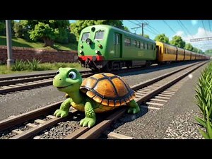 Turtle’s Train Song – Clickety Clack! 🚂🐢 All Aboard for a Slow and Silly Ride!