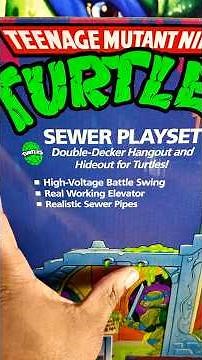 Teenage Mutant Ninja Turtles sewer playset ￼