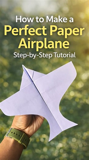 Easy Paper Plane That Flies Long Distance | Origami Trick #paperairplane #shorts #viralshorts