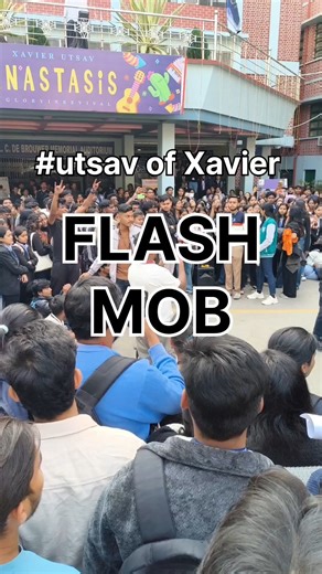FLASH MOB , Utsav of Xavier ❣️😍St.Xavier's College, Ranchi #xavier #utsav #flashmob #trending #viral