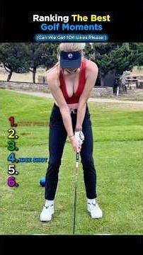 Ranking the best golf shot moments