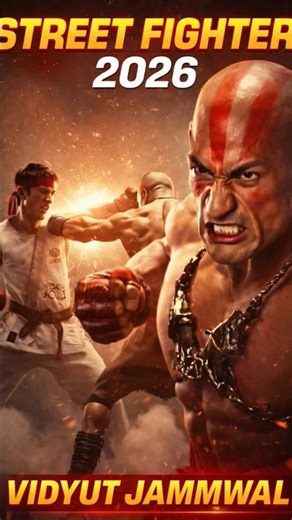 Street Fighter Movie 2026 Vidyut Jamwal💥🥊 #streetfighter #vidyutjammwal #punch #combo