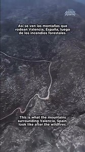 This is what the mountains in Spain look like now