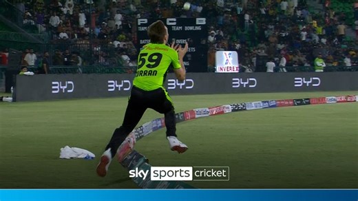 'Wow, job well done!' | Tom Curran's brilliant boundary catch