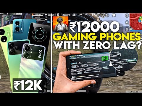 No Lag, No Heat! ₹12K Gaming Phones Tested in 2025 | Best Budget Phones for BGMI Under ₹12K in 2025🔥
