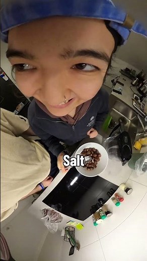 idk what we did but it worked 😭 #fyp #couplegoals #relatable #chesnut #cooking