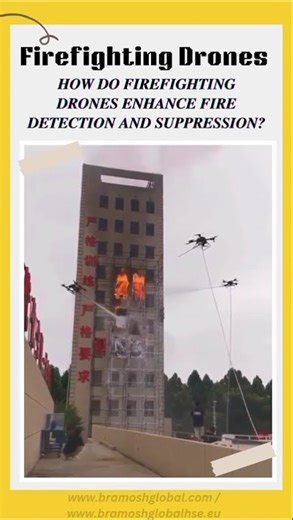 HOW DO FIREFIGHTING DRONES ENHANCE FIRE DETECTION AND SUPPRESSION?