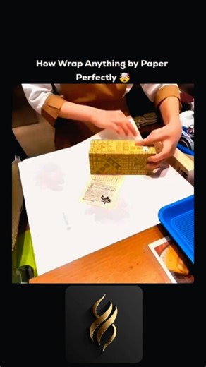 Information | science | technology on Instagram: "There’s something deeply satisfying about watching someone wrap an object in paper so perfectly that it looks like it came straight out of a luxury boutique. Perfect wrapping isn’t just a skill—it’s a clever mix of geometry, precision, and technique. And once you understand the rhythm behind it, even the most awkward shapes can look clean, crisp, and beautifully finished. It all starts with the paper itself. The trick is to measure just enough—to
