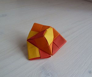 Origami Spinning Top