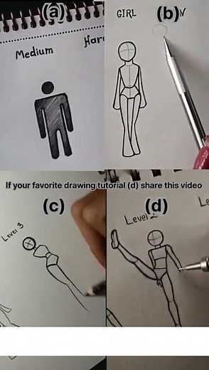 How to draw✏️ stick man✨#art #drawing #howtodraw #tutorial #fypシ