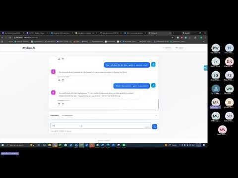 Webinar of the New Avid CRM and Avidian AI