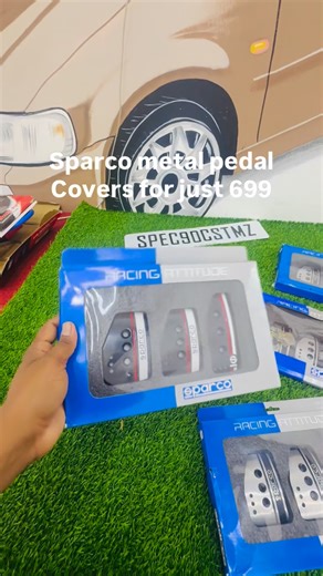 spec90cstms on Instagram: "Sparco metal pedal Covers for just 799"