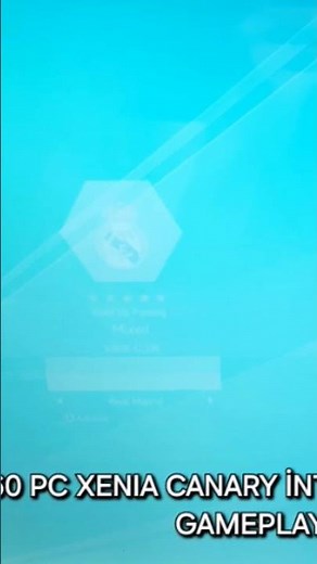 XBOX 360 XENIA EMULATOR PC FIFA 16 DEMO GAMEPLAY TEST