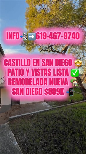🔥 ¡OPORTUNIDAD QUE NO SE REPITE! 🔥 Casa casi 1,900 sq ft, 2 pisos, move-in ready / turnkey y totalmente renovada 🏡✨ 💥 Vistas MILLONARIAS 🚗 Garage para 2 autos con acceso al patio 🛋️ 2 salas familiares 🛏️ Recámara principal amplia ⬆️ 2 recámaras 1 baño arriba ⬇️ Espacios ideales para familia o home office 📍 Ubicación PRIME 💰 Precio: $889,000 ⚡️ Esta se va RÁPIDO — mándame DM para más info o para agendar tu tour. #sandiegorealestateagent #newhouse #newhome #sandiegorealtor #newyear