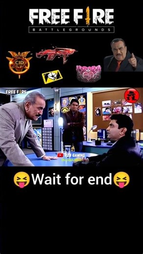Cid funny comdey video 🤣😜 free fire funny dubbing video #freefire #funny #short #shorts