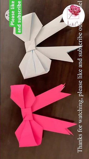 Paper Bow Gift Topper | Easy DIY Gift Wrapping Bow | Paper Craft
