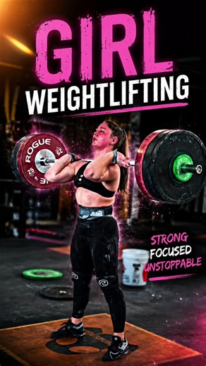 Girl Weightlifting 💪 | Incredible Strength & Power! 🔥