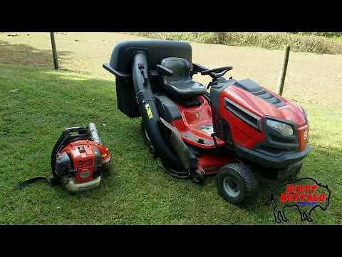 DBR: Speeding Up Leaf Clean Up With A Husqvarna H34648 Bagger (Collection System)