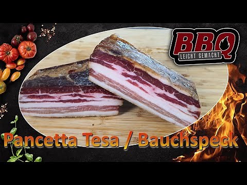 Pancetta Tesa / Bauchspeck selber machen