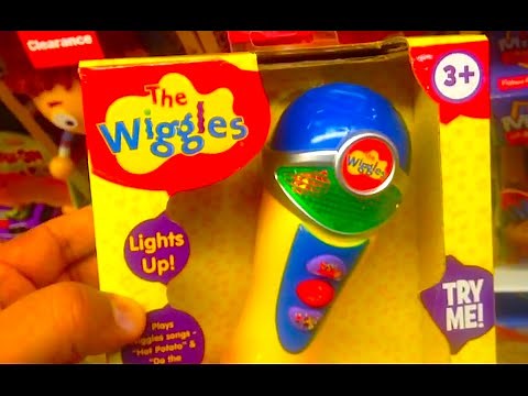 THE WIGGLES "Wiggly Microphone" with Lights & Sounds REVIEW & DEMO