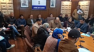 Chaired a high-level review meeting to assess the progress of PWD projects under the Capex Budget 2025–26 in J&K at the Civil Secretariat, Srinagar. | Office of the Deputy Chief Minister JK