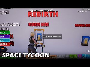 How to rebirth on SPACE TYCOON FORTNITE CREATIVE 2.0 TUTORIAL Rebirth on Space tycoon fortnite