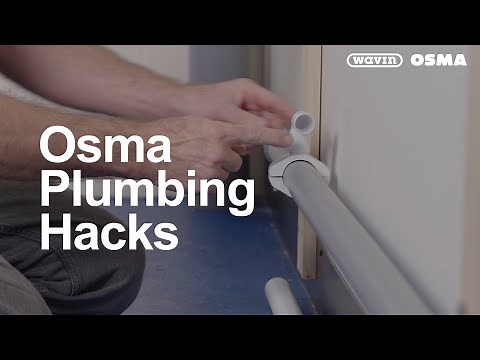 Wavin Plumbing Hacks: Connecting the condensate pipe to a nearby waste pipe