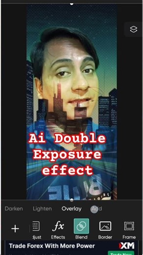 Ai Double Exposure Editing 😱💥 In Just 10 second !