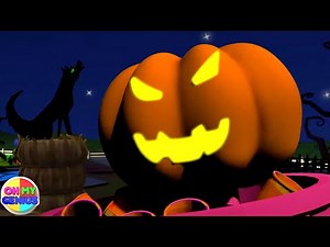 There's A Scary Pumpkin, Spooky Nursery Rhyme for Kids