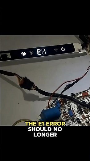 If your AC shows E1, E3 or E5… this video will save your money