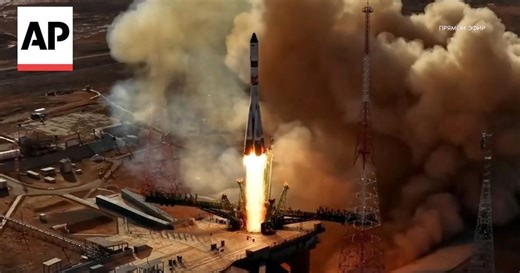 Russia's Soyuz rocket launches supplies to International Space Station