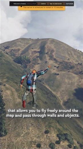 This mod menu now lets you fly in fivem 💀