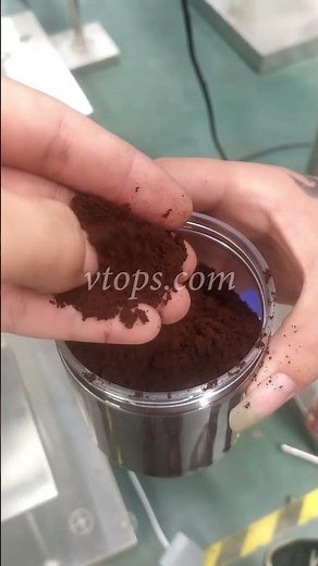 Powder filling machine.