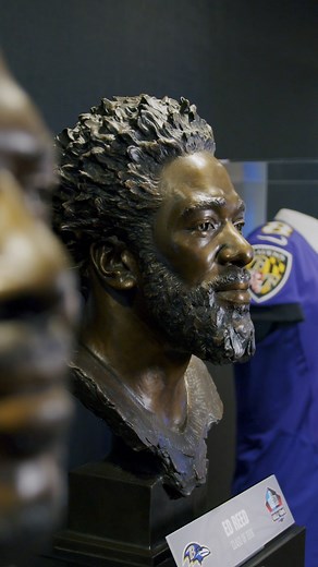 5.1K views · 57 reactions | Ravens fans! Traveling to and from the Browns game? Visit the Pro Football Hall of Fame and check out the Bronze Backers display featuring the iconic busts of Baltimore Ravens legends and other team artifacts. The display is open up through Nov. 19. | Pro Football Hall of Fame | Facebook