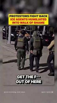 ICE Agents Panic And Scramble For The Exit When Plan Fails